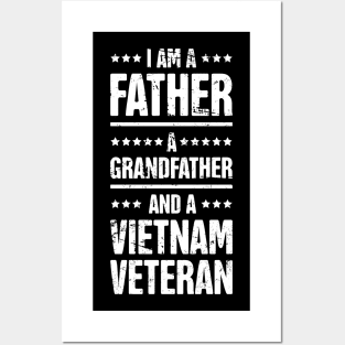 Father, Grandfather, Vietnam Veteran Posters and Art